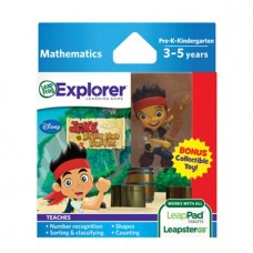 LEAPFROG Explorer Software Learning Game: Disney Jake and the Neverland Pirates (With Bonus Collectible Toy)